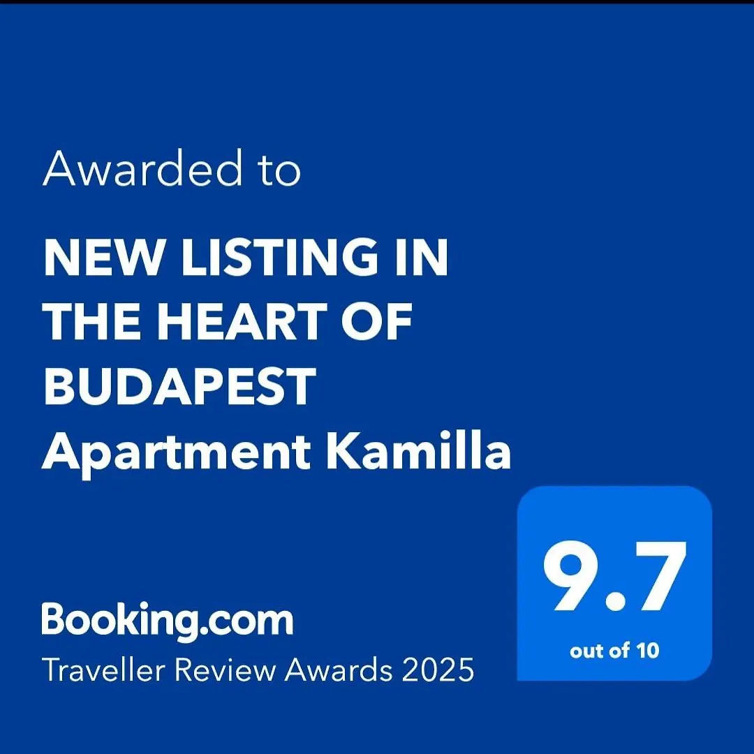 Travelers Award Winning Place In The Heart Of Budapest Apartment Kamilla
